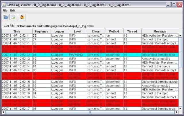 Java Log Viewer