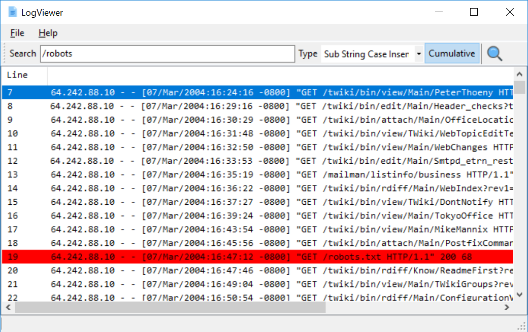 LogViewer (Windows)